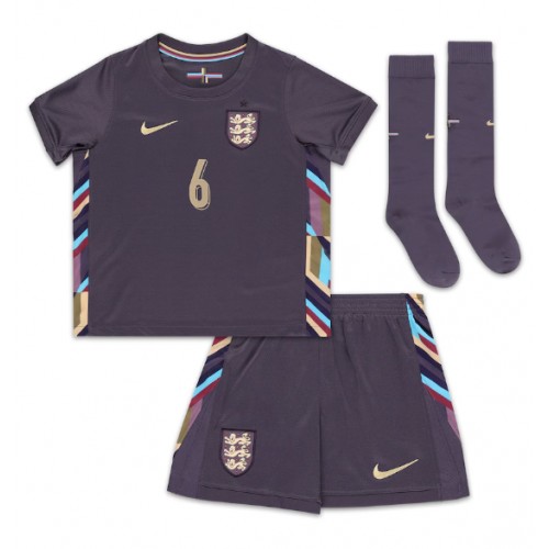 England Marc Guehi #6 Udebanesæt Børn EM 2024 Kort ærmer (+ korte bukser)